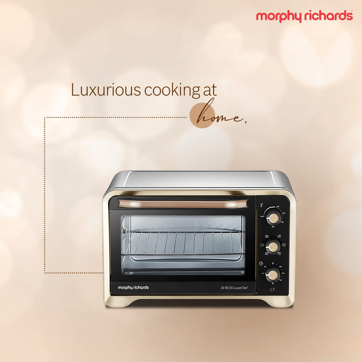 30RCSS 30L OTG – Stainless Steel Oven Toaster Griller with Convection, Rotisserie, 6 Modes & Temperature Control 1600 Watts