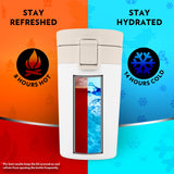 Coffeemate Insulated Mug 300ML White | Leakproof Travel Mug with Touch Lid | BT300WHE131