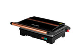 RST9002CG 900W 180° Electric Grill Sandwich Maker | Non-Stick Coating | Full Flat Toaster Griller | Drip Tray, Ready-to-Cook Indicator | Overheat Safety Protection