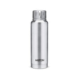 Milton Elfin 300 Thermosteel Water Bottle 300 ml, 24 Hr Hot and Cold I Leak Proof Lid, ISI Certified I Vacuum Insulated I for Office, Gym, School I Silver