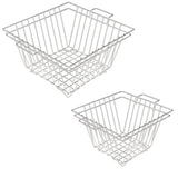 Saffron Steel Vegetable And Fruit Basket Square