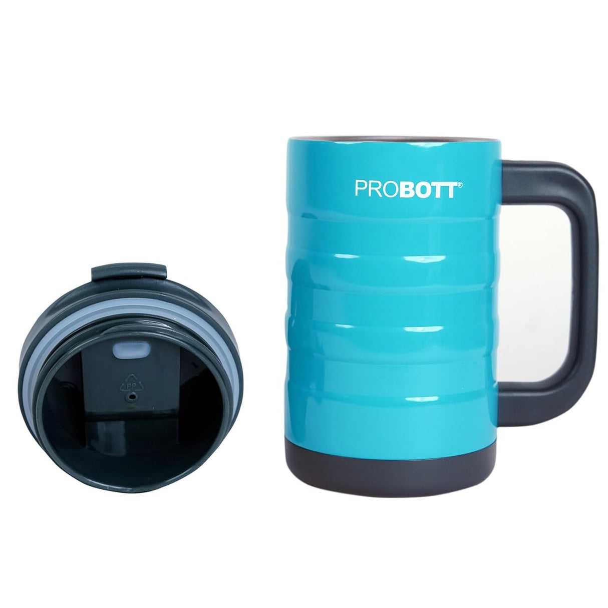 Thermosteel Java 450ml Stainless Steel Hot and Cold Vacuum Flask, Insulated Water Bottle (Blue) | PB 450-03