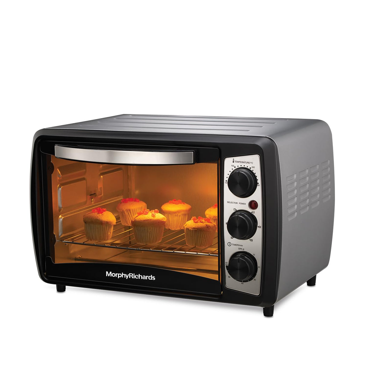 20R 20L OTG – 1400W Oven Toaster Griller with Rotisserie, 6 Heating Modes & Manual Knob Control