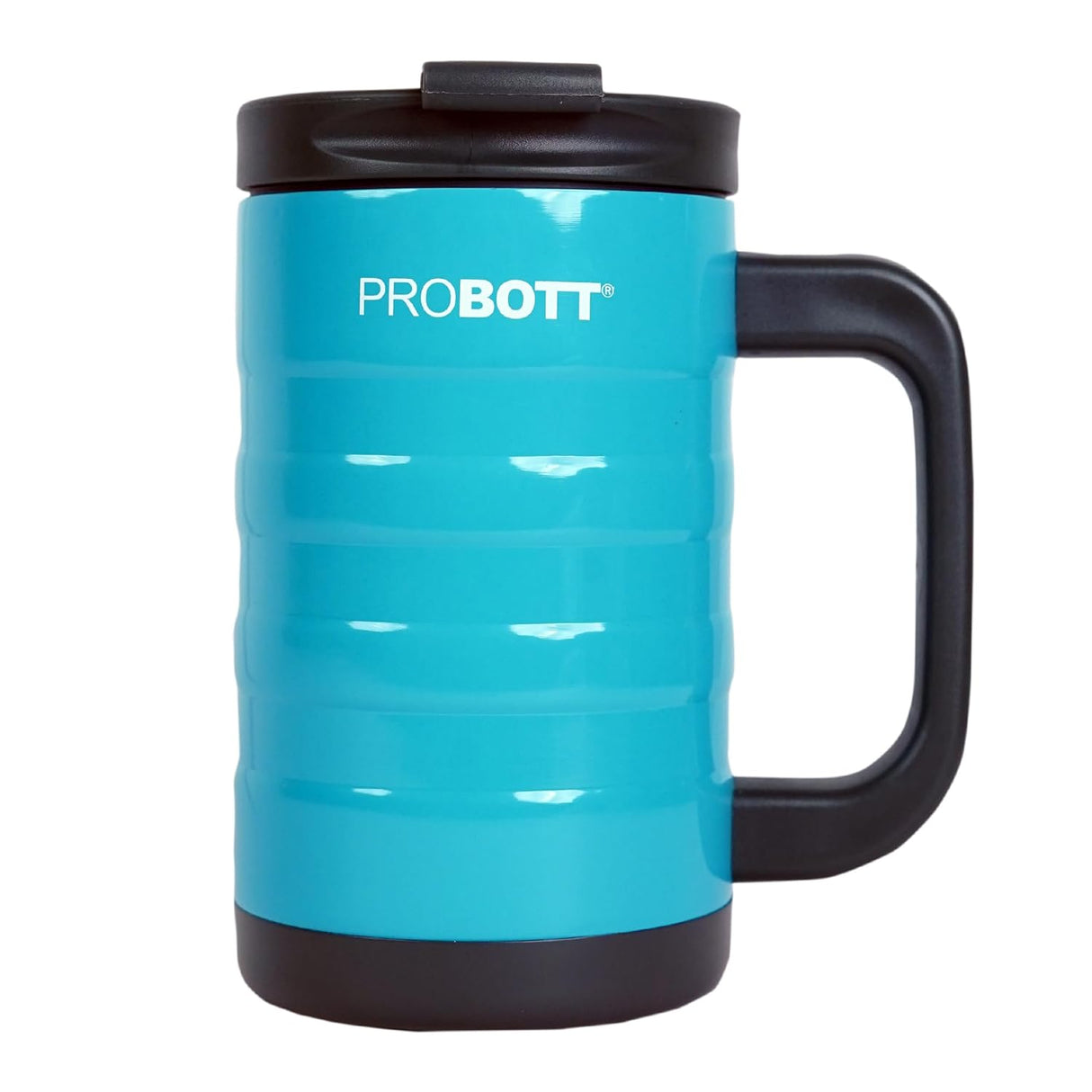 Thermosteel Java 450ml Stainless Steel Hot and Cold Vacuum Flask, Insulated Water Bottle (Blue) | PB 450-03