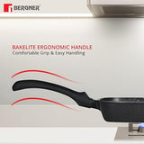 Senator Diecast Aluminium Non-Stick Square Grill Pan (Black, 24cm) BGIN-2569