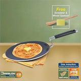 Signoraware Perfecto Non Stick (Induction and Gas Stove Compatible) Roti Tawa 28cm