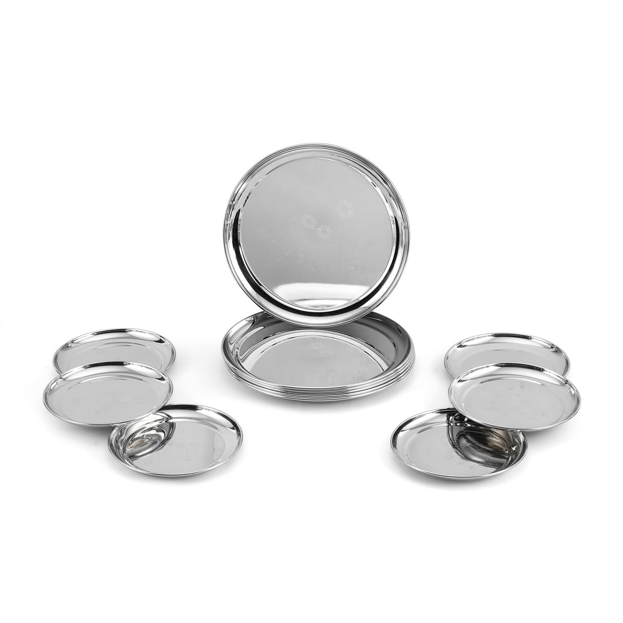 Premium Pattern Stainless Steel Dinner Set of 41 Pcs