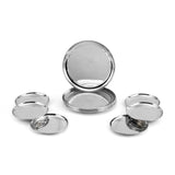 Premium Pattern Stainless Steel Dinner Set of 41 Pcs