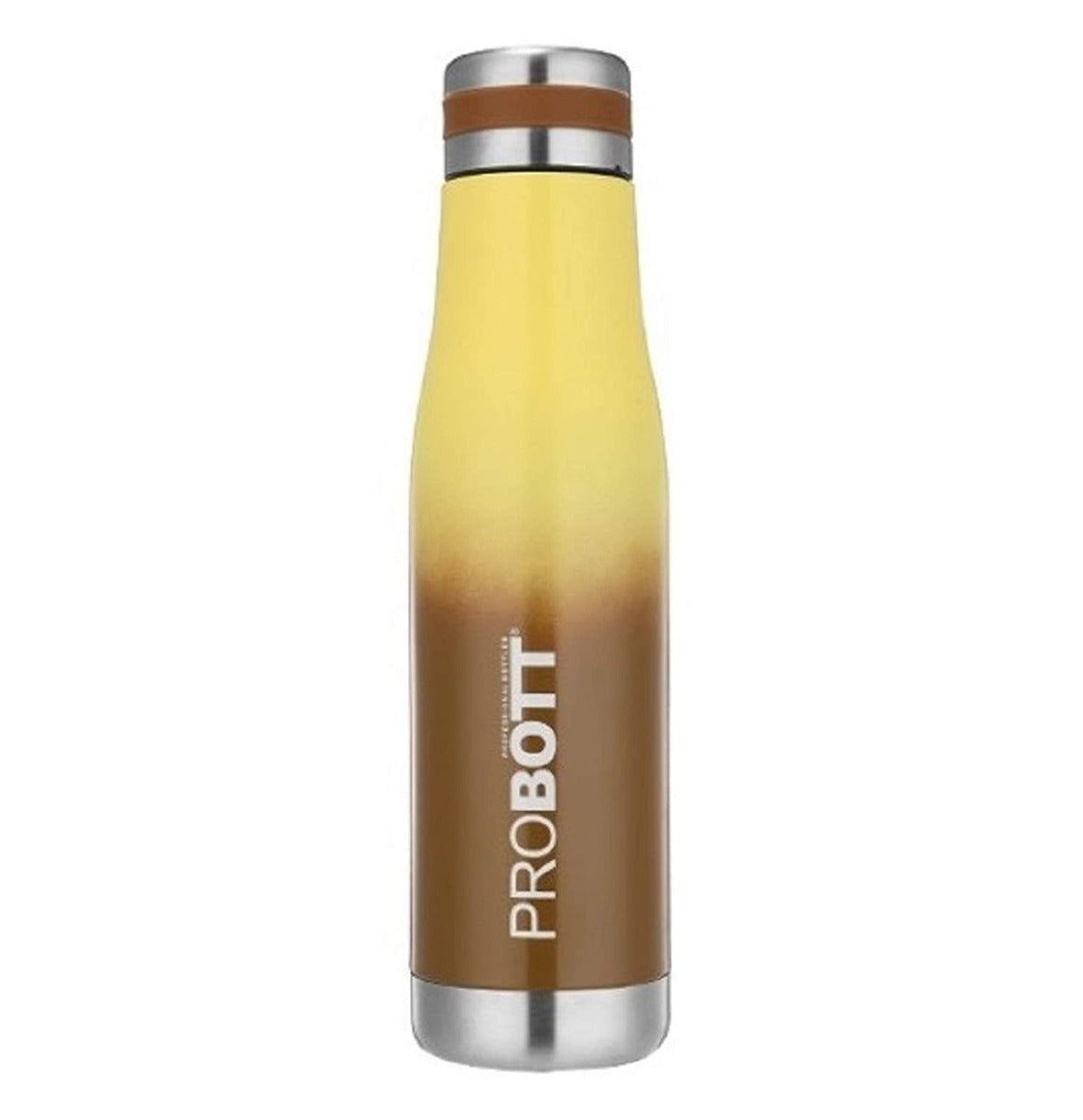 Probott Stainless Steel Water Bottle hot & Cold,Office,Collage Sports Water Bottle 1000ML Brown Color (PB1000-45)