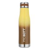 Probott Stainless Steel Water Bottle hot & Cold,Office,Collage Sports Water Bottle 1000ML Brown Color (PB1000-45)