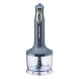 Pronto Plus 300W Hand Blender with Stainless Steel Blades, 700ml Chopper – Silent & Ergonomic