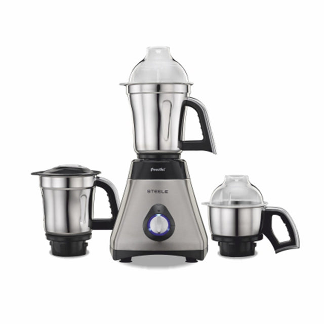 Buy PREETHI STEELE 110V 3 JAR MIXER GRINDER at the lowest price in India at Apnidukaan.com, Save UPTO 50% Off, All India Free Shipping, Click here to see all of our exclusive deals.
