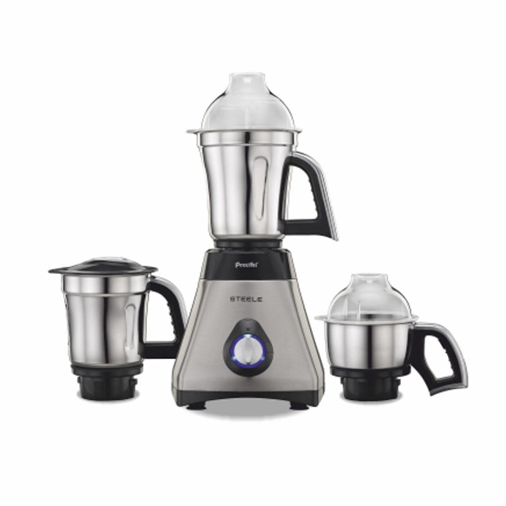 Buy PREETHI STEELE 110V 3 JAR MIXER GRINDER at the lowest price in India at Apnidukaan.com