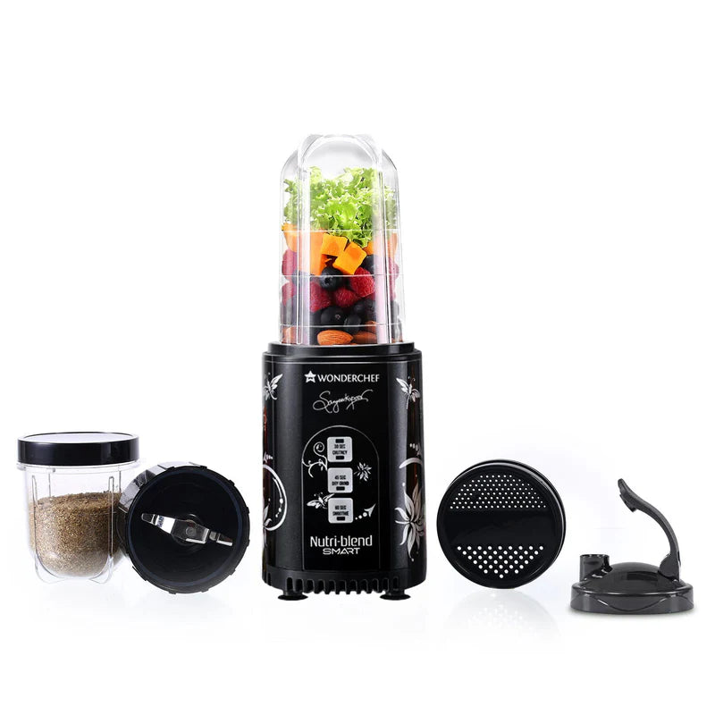 Nutri-blend SMART Automatic Mixer Grinder with Dual Pulse Function|22000 RPM|100% Full Copper Motor|2 Unbreakable Jars| 500 Watt