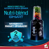 Nutri-blend SMART Automatic Mixer Grinder with Dual Pulse Function|22000 RPM|100% Full Copper Motor|2 Unbreakable Jars| 500 Watt