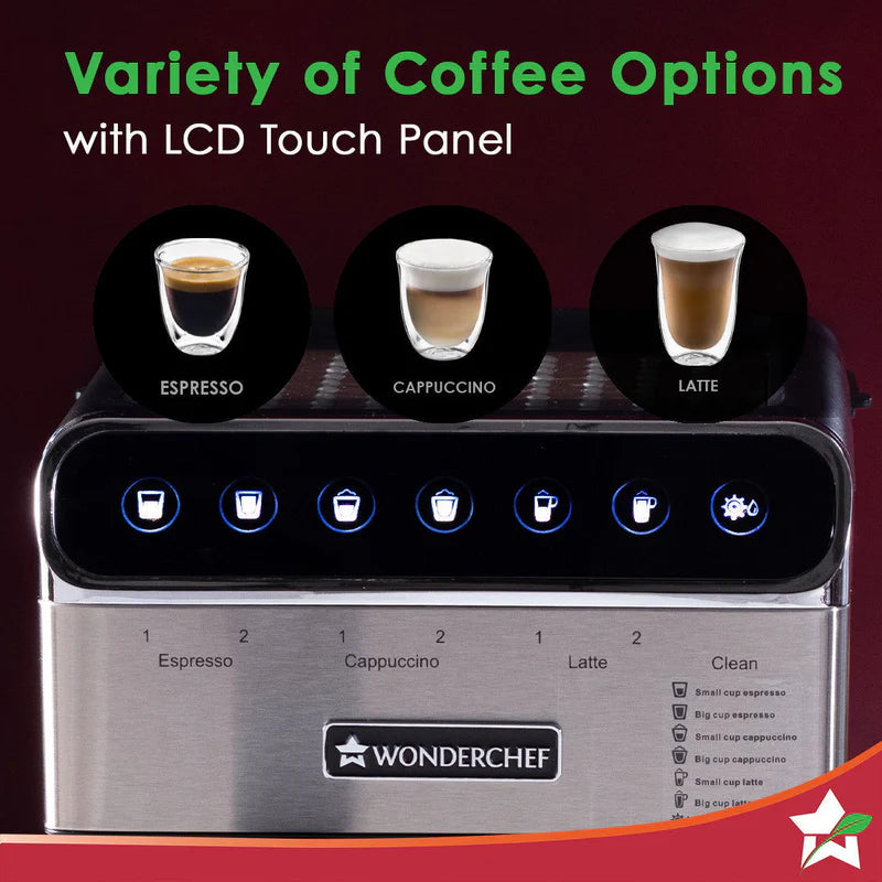 Regenta Automatic Coffee Maker | 20-bar Pressure | Automatic Milk Steamer