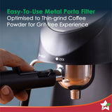 Regenta Espresso Coffee Maker 5-bar | Built in Milk Frother | Make Espressos, Cappuccinos & Lattes at Home | Metal Porta Filter | 2 Years Warranty