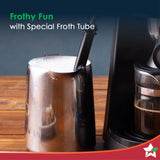 Regenta Espresso Coffee Maker 5-bar | Built in Milk Frother | Make Espressos, Cappuccinos & Lattes at Home | Metal Porta Filter | 2 Years Warranty