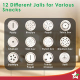 Snacks Maker with 12 Jalis (Farsan Maker)