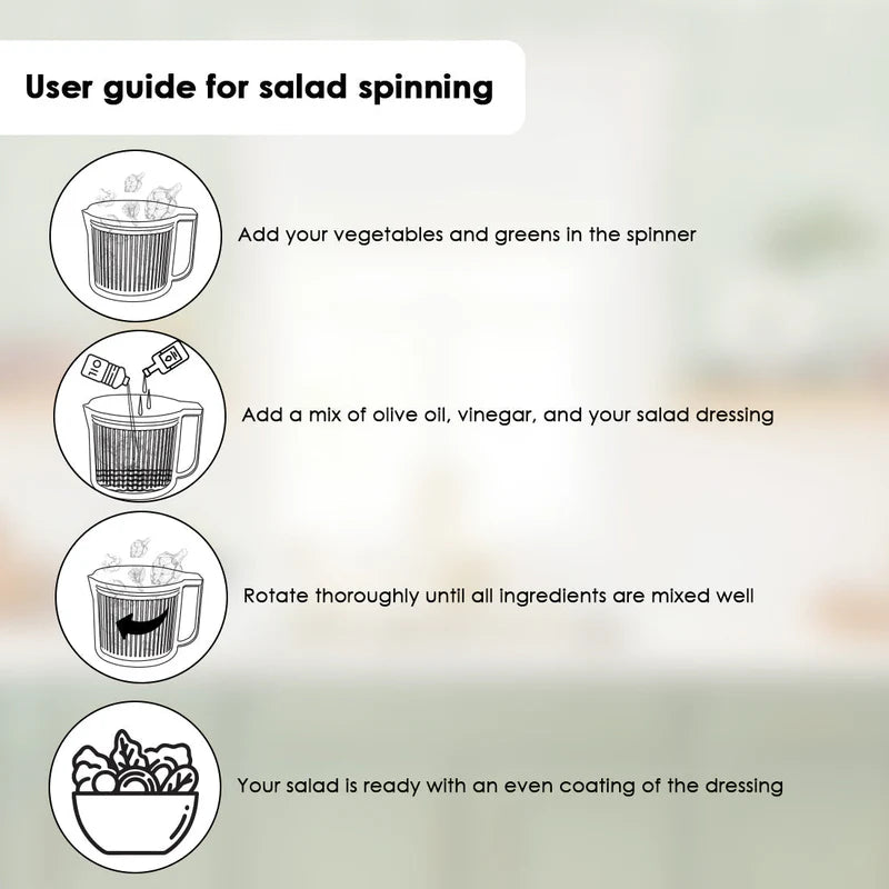 Vegetable Cleaner and Salad Spinner