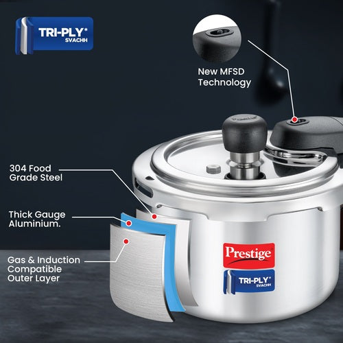 Prestige Svachh Pressure Cooker 1.5 Litre 20716