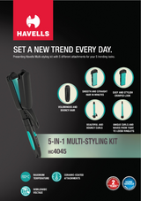 Havells Female Personal Grooming 5 In 1 Multi Styling