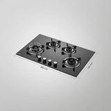 KAFF CRH 804 Built-in Hob Auto Ignition Tornado Style 4 Burners