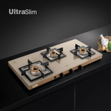 Glen CT 1035 Ultra Slim Apricot 3 Burner