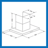  Baffle filters |1250 m3/h -Silver (6052 IS)