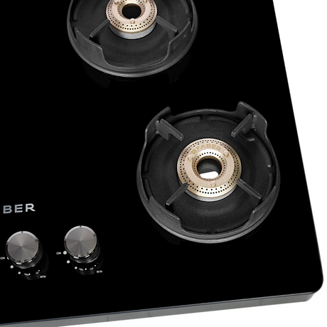 
Faber NiOS DLX 754 BB BK Glass Cooktop with Manual Gas Stove MS POWDER COATED Finish (4 Burners)