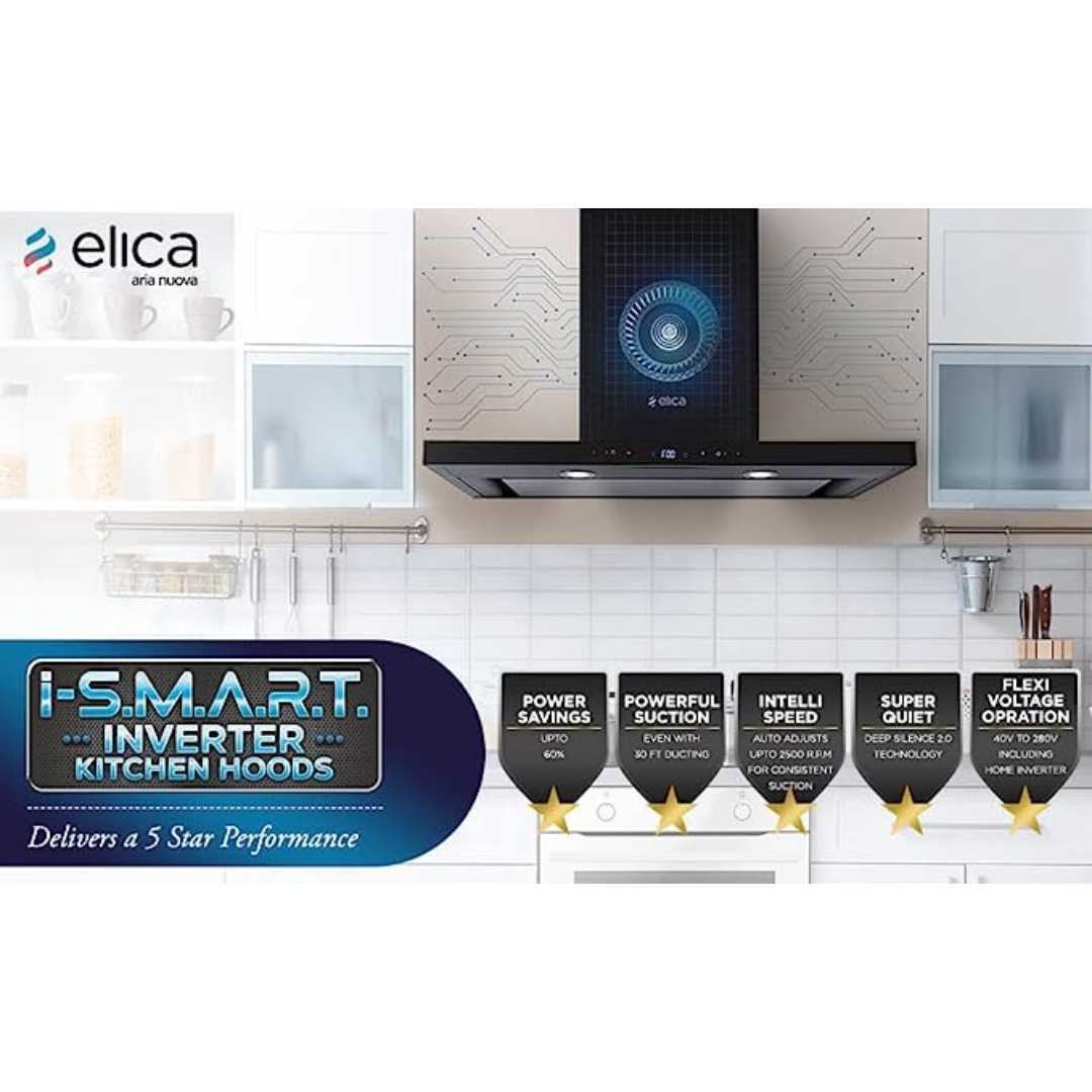 ELICA ISMART SPOT H4 EDS LTW 90 NERO