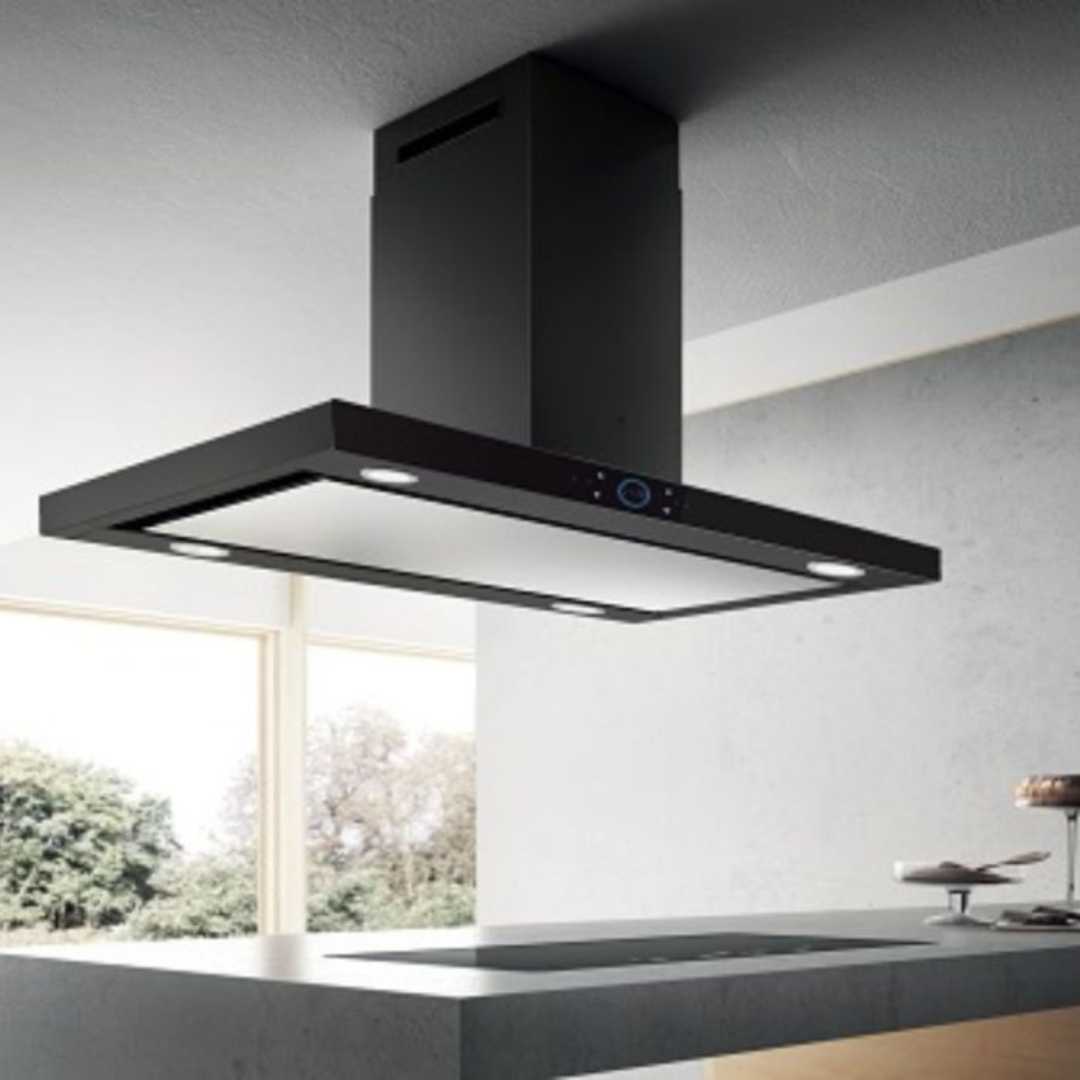 Buy Now Elica ISMART SPOT H6 EDS ISLAND LTW 90 NERO cm