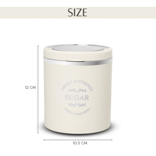 Jaypee plus CLASSIQUE 3 Tea & Sugar Containers Set of 3 750 ml Ivory