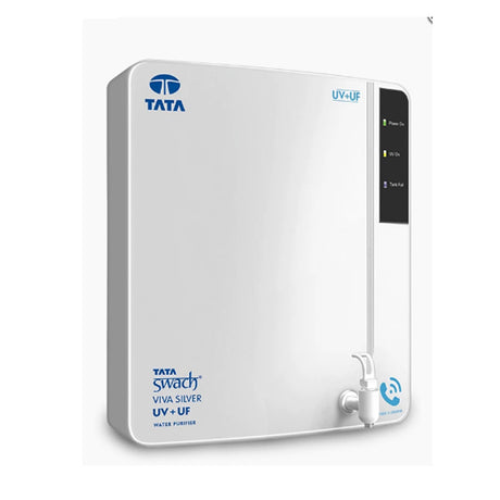 Buy TATA SWACH VIVA SILVER UV+UF 6 LITRE WATER PURIFIER in India at Apnidukaan.com