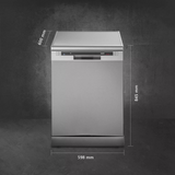 KAFF DW VETRA DX 60 Free Standing Dishwasher 12 Place Settings
