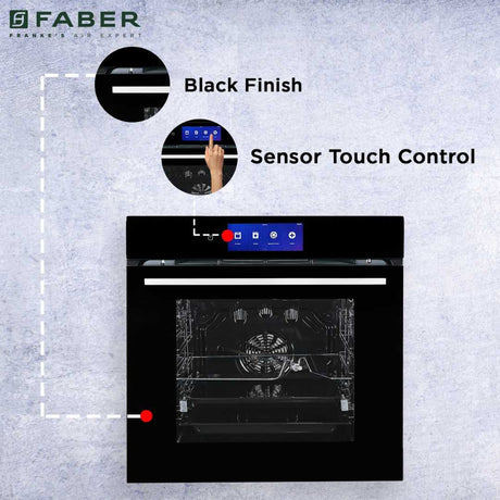 Faber Built In Oven FBIO 83L 18F TFT BK