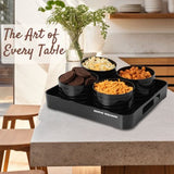 Jaypee plus SERVE SQUARE Capacity 2000 ml BLACK