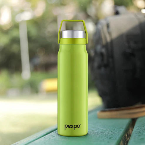 Pexpo Pluto Hot & Cold Water Bottle 750 ML Green