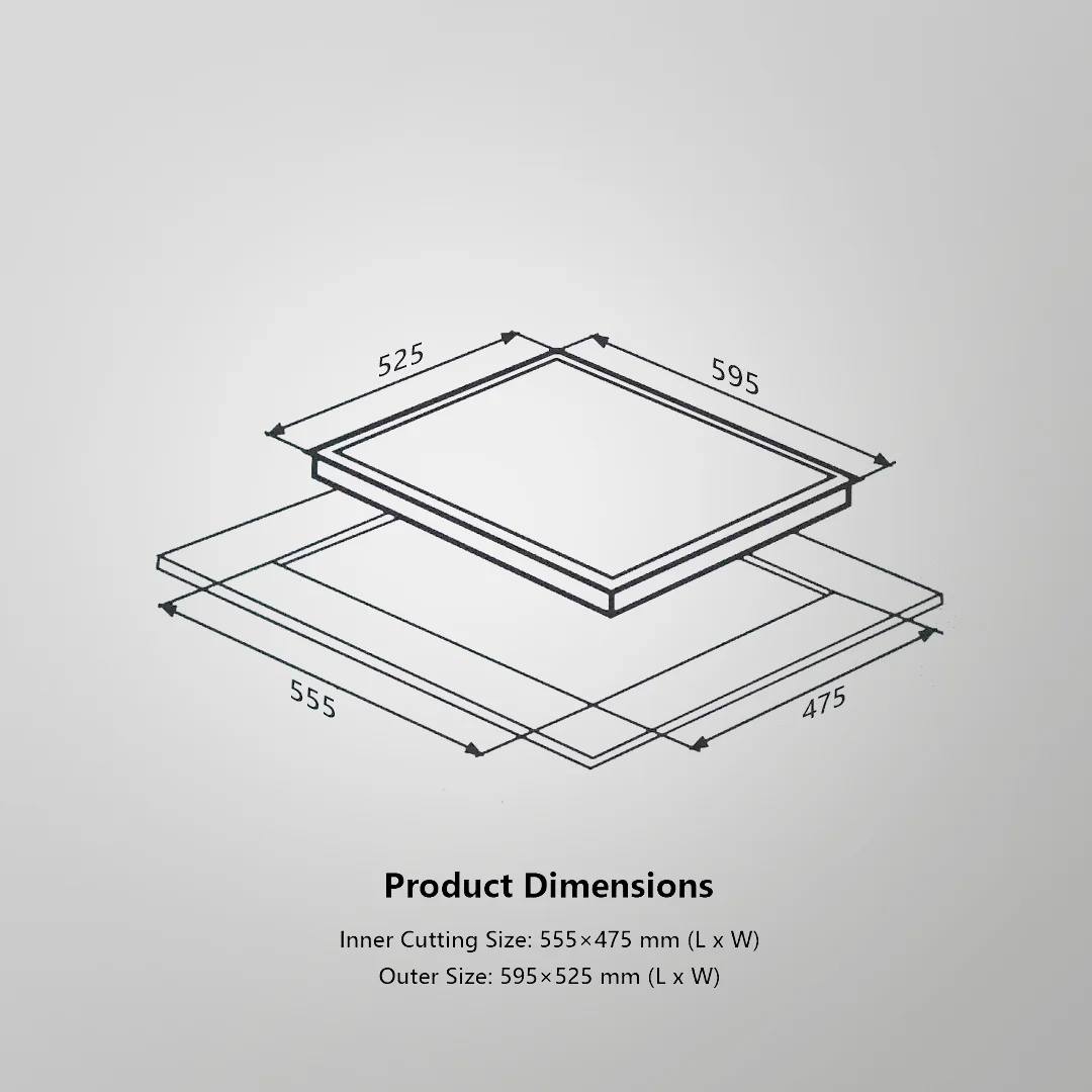 KAFF XPRO 60 Kitchen Chimney & KAFF HBR 604 A Built In Hob