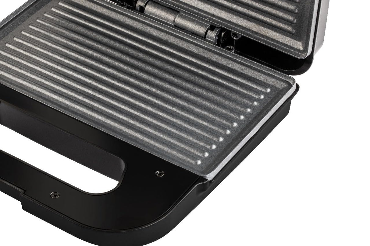 RST750GR 750 Watt Non-Stick with Fixed Grilled Plate Crispy Sandwich Toaster for Multi Snacks