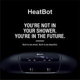 HeatBot 25 Litre Remote Controlled Water Heater with 2kW Heating Element, Blue Diamond Glass Tank | Wall Mount Geyser for Bathroom | Long lasting