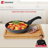 Senator Die-Cast Non-Stick Frypan, 24cm, 1.75 Litres, Black (Aluminium) BGIN-2566