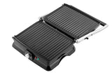 RST2004CG 2000W 180° GrillMaster 4 Slice Electric Grill Sandwich Maker | Full Flat Toaster Griller | Drip Tray, Ready-to-Cook Indicator | Adjustable Temperature & Timer