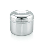 Mukti Premium Stainless Steel Tutti Frutti with Fancy Lid Food Storage Canister,Container,Dabba Set Ideal for Home & Kitchen Pack of 4-200,300,400,600ml