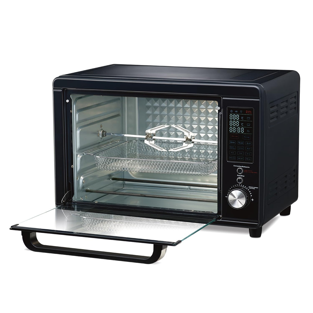 40RCAD 40L Digital OTG 2000W – Oven Toaster Griller with Air Fryer, Dehydrator, 13 Preset Menus, Rotisserie & Convection