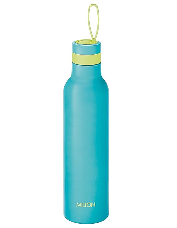 New Smarty 900 thermosteel Water Bottle 730 ml, 24 Hr Hot and Cold I Leak Proof Lid, ISI Certified I Vacuum Insulated I for Office, Gym, School | Black