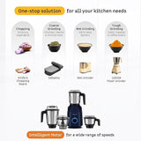 Yulia 750 Watt Mixer Grinder (Ritz Blue)