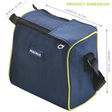 Nexus 5 Stainless Steel Lunch Box Set with Insulated Bag | 5 Leakproof & Airtight Containers | BPA-Free Tiffin for Office, School, Kids, Men & Women – Blue