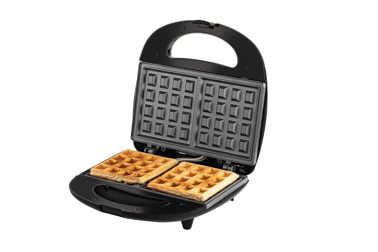 RST750WM 750W Waffle Maker | Non-Stick Waffle Plate | Cool-Touch Handle | Ready-to-Cook Indicator | Overheat Safety Protection | Compact Design