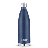 Pexpo Extreme Pro 850 Hot & Cold ISI Certified Flask| Stainless Steel Water Bottle - 830ml, Denim Blue | Thermoflask| Adventure| Office| Workout| Home | Adults & Kids